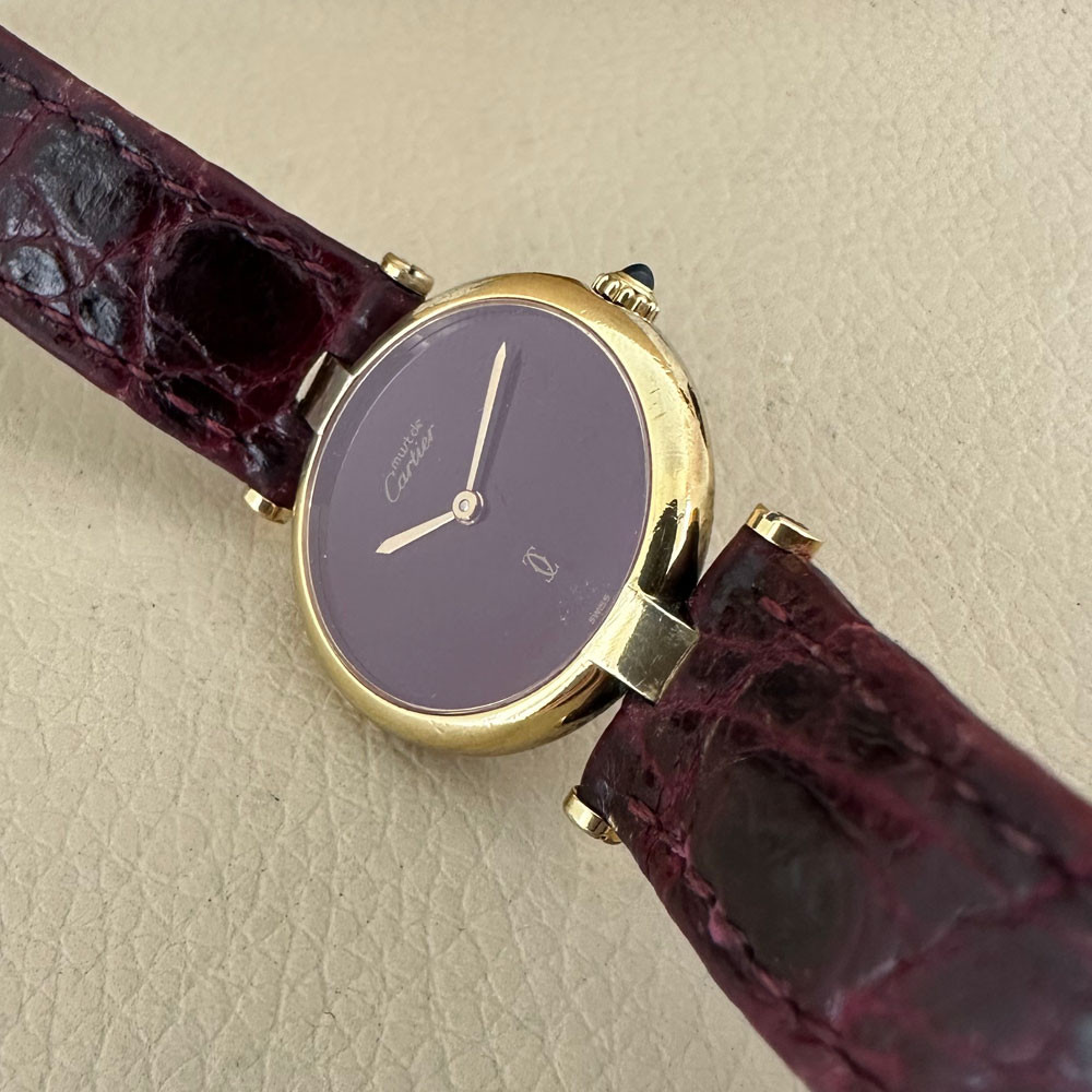 Cartier Must Vendome Lady Vermeil 13