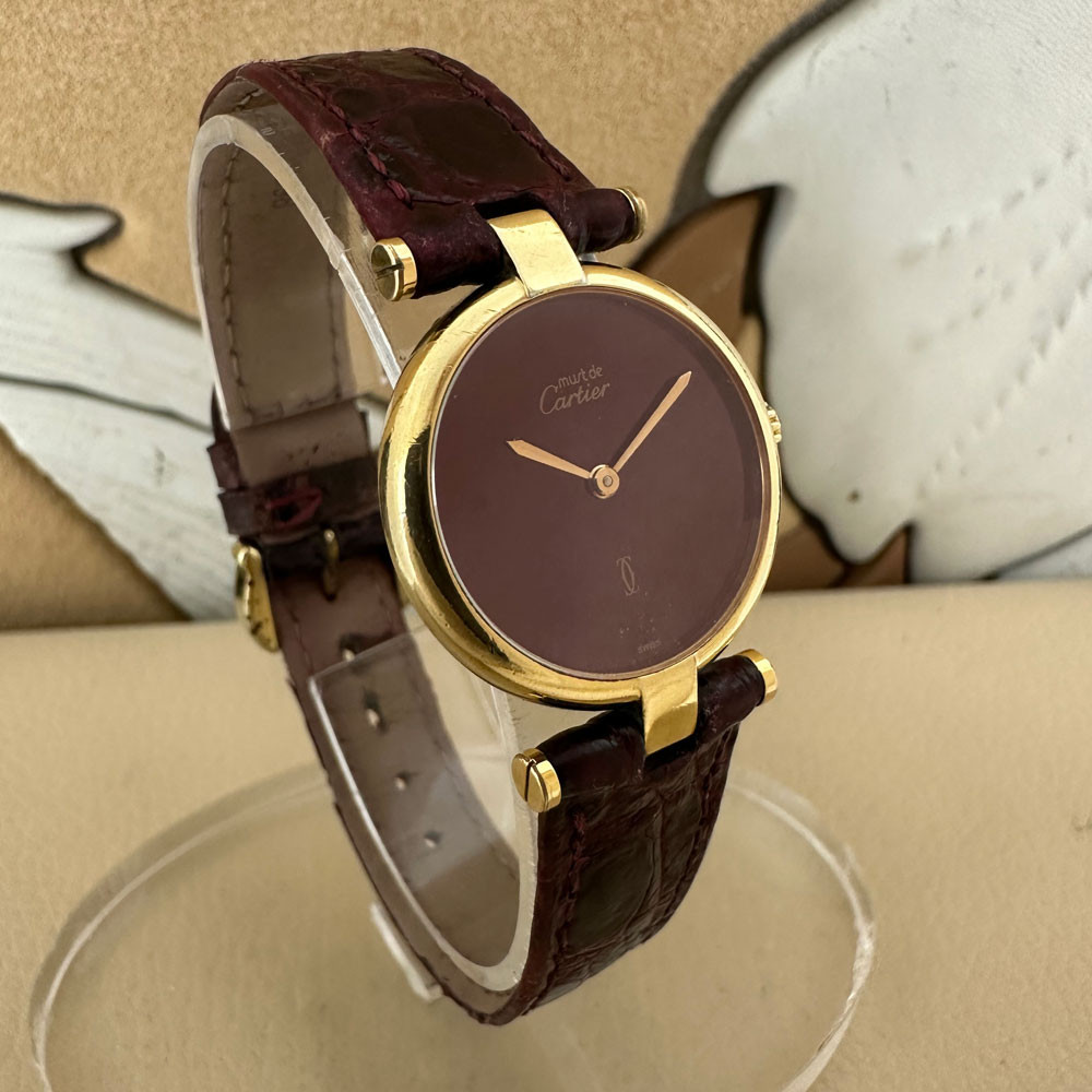 Cartier Must Vendome Lady Vermeil 2