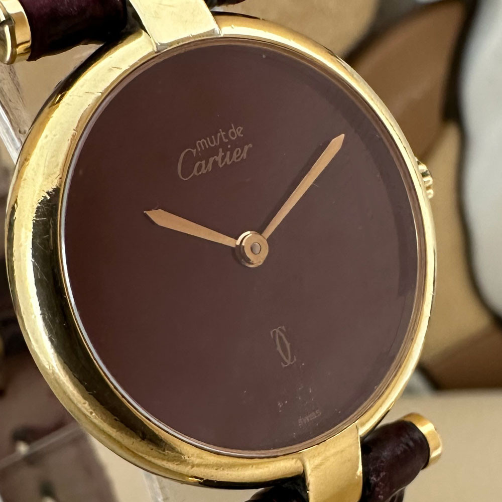 Cartier Must Vendome Lady Vermeil 5