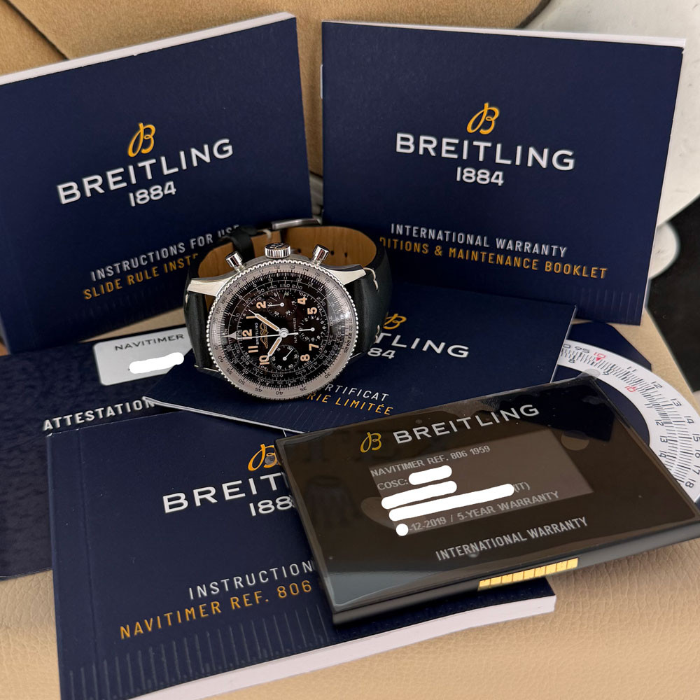 Breitling Navitimer Re Edition 806 19559 AB0910371B1X1 1