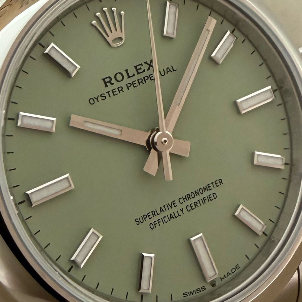 Rolex Oyster Perpetual 31mm Pistachio 277200 6