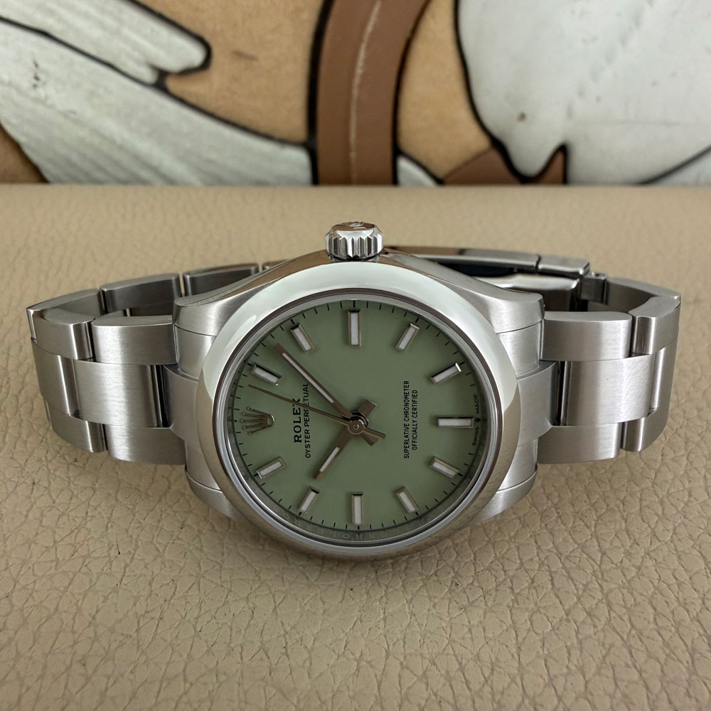 Rolex Oyster Perpetual 31mm Pistachio 277200 7