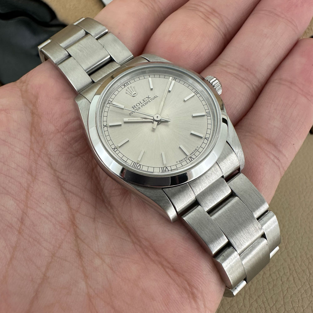 Rolex Oyster Perpetual 31mm Silver 67480 9