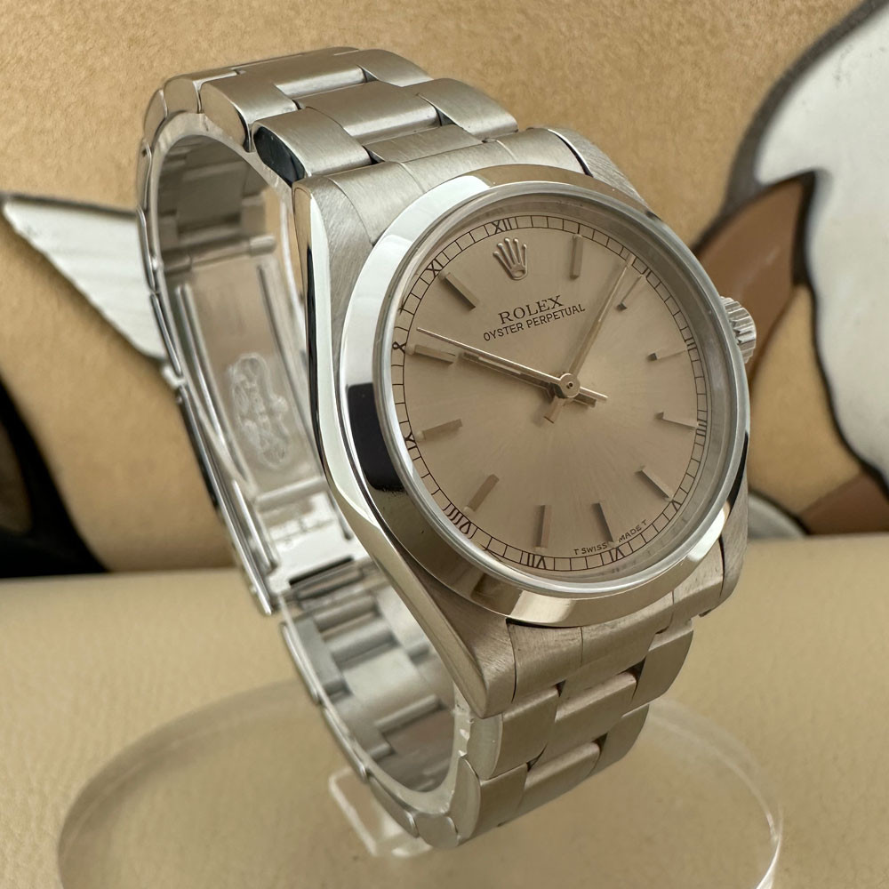 Rolex Oyster Perpetual 31mm Silver 67480 2