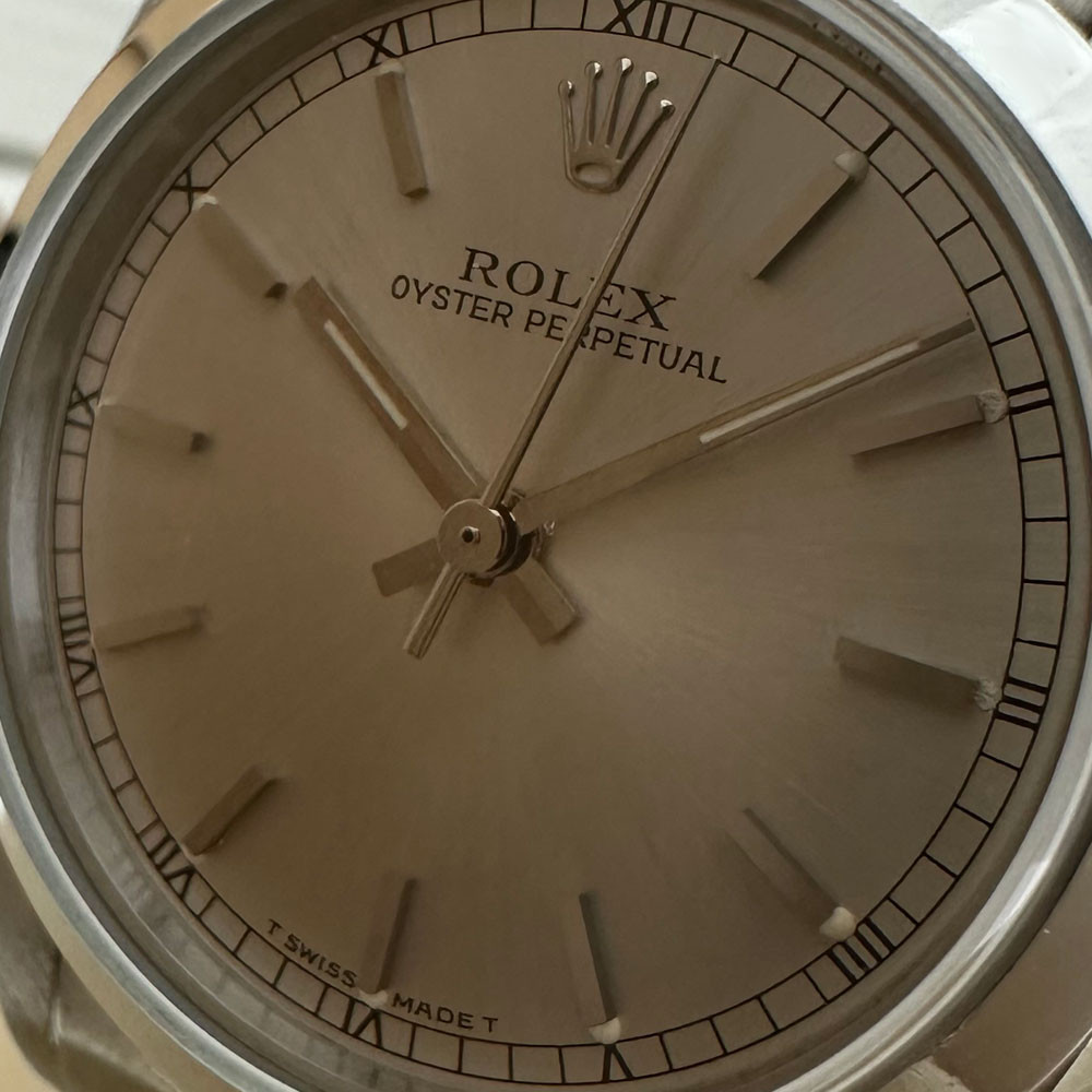 Rolex Oyster Perpetual 31mm Silver 67480 4