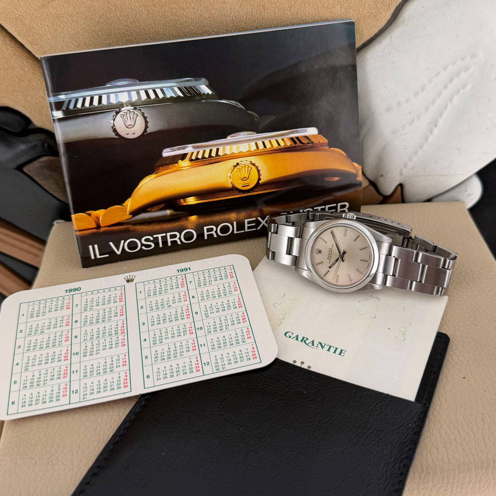 Rolex Oyster Perpetual 31mm Silver 67480 1