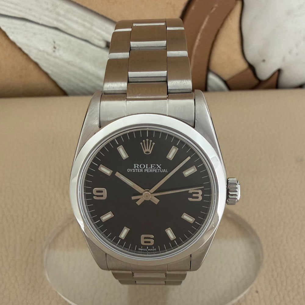 Rolex Oyster Perpetual 31mm Black 77080 0
