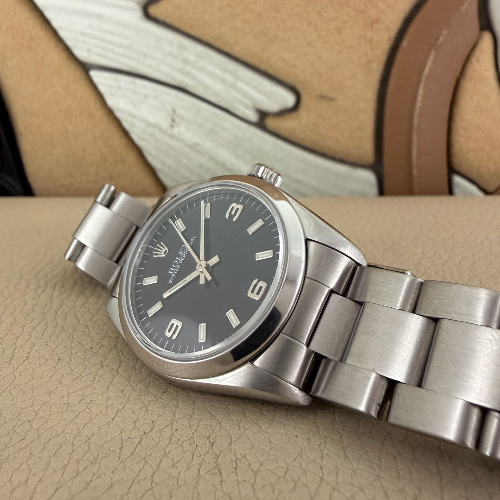 Rolex Oyster Perpetual 31mm Black 77080 14