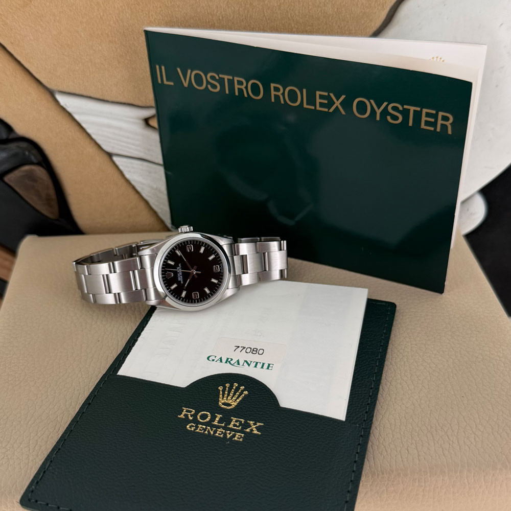 Rolex Oyster Perpetual 31mm Black 77080 1