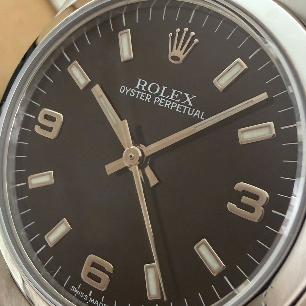 Rolex Oyster Perpetual 31mm Black 77080 5