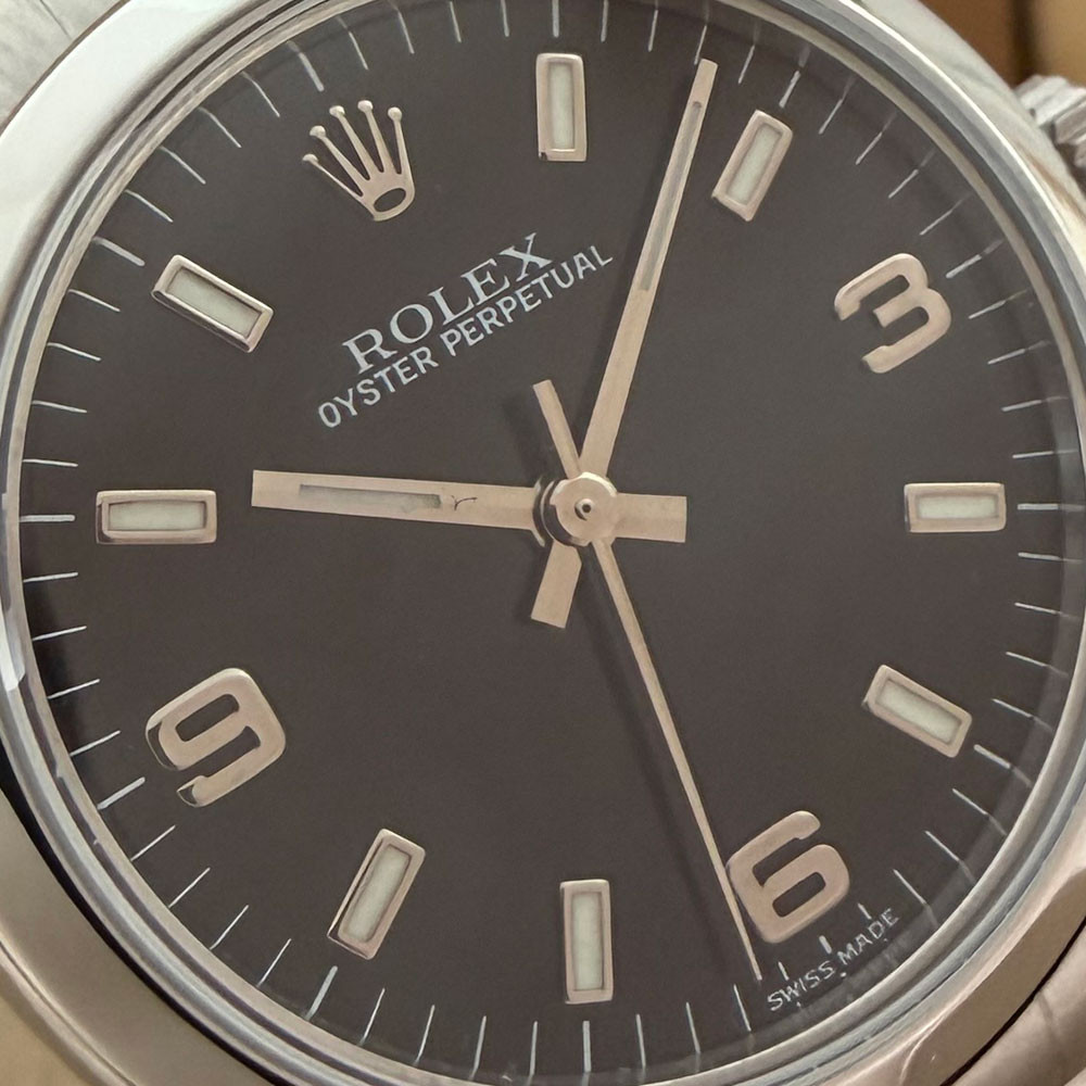 Rolex Oyster Perpetual 31mm Black 77080 6