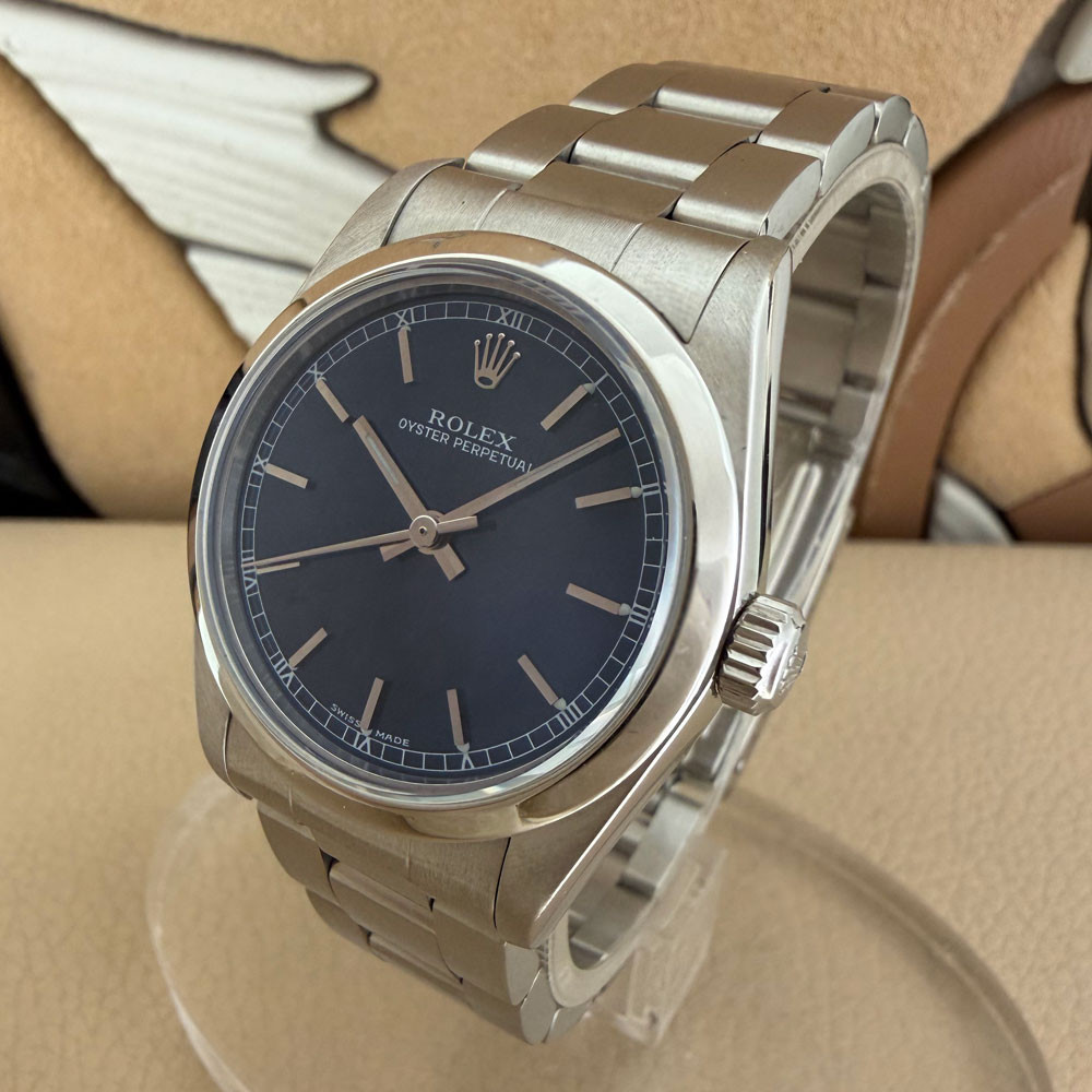 Rolex Oyster Perpetual 31mm Blue 77080 2