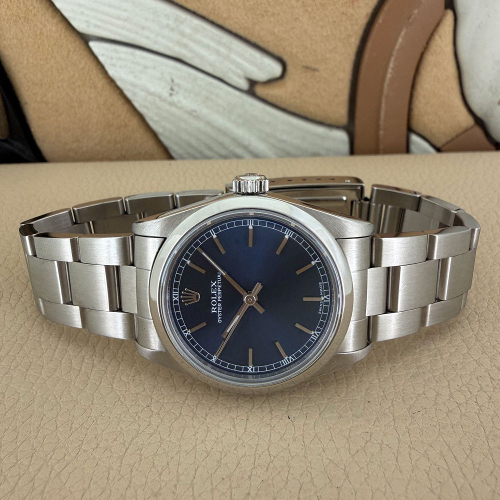 Rolex Oyster Perpetual 31mm Blue 77080 7