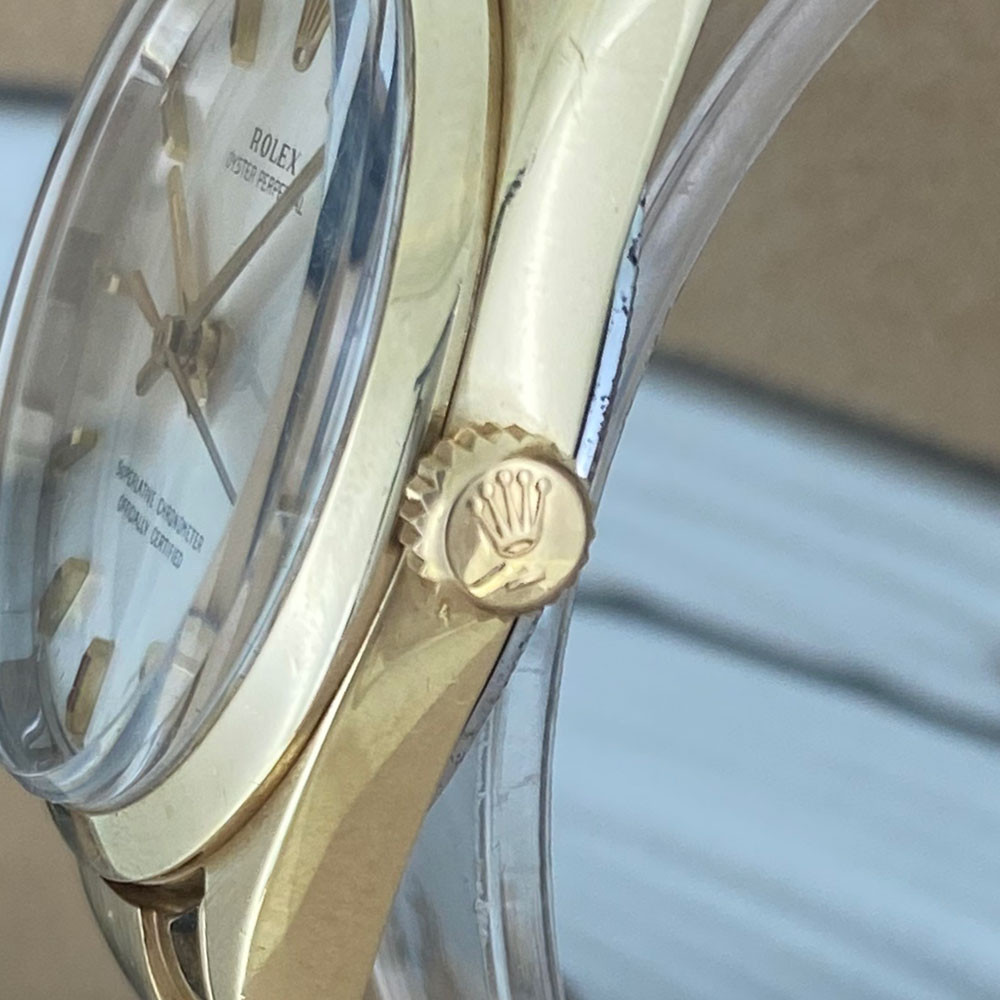 Rolex Oyster perpetual 34 Gold Plated 1024 4