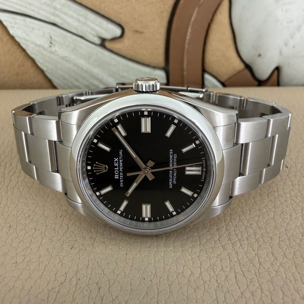 Rolex Oyster Perpetual 36mm Black 126000 7