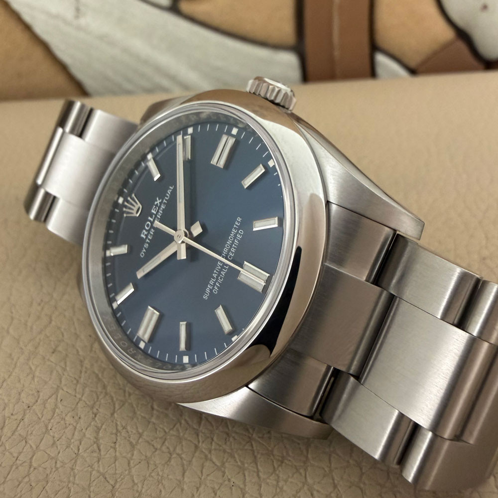 Rolex Oyster Perpetual 36mm Blue 126000 14