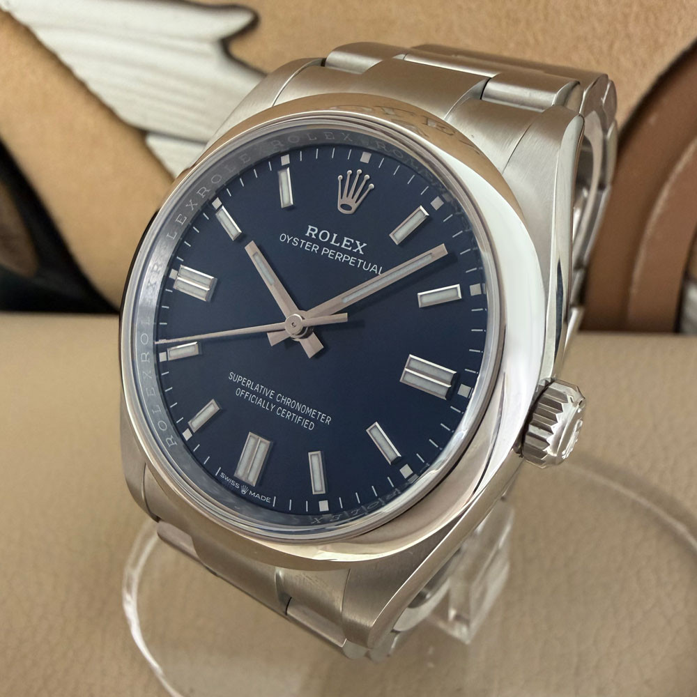 Rolex Oyster Perpetual 36mm Blue 126000 2