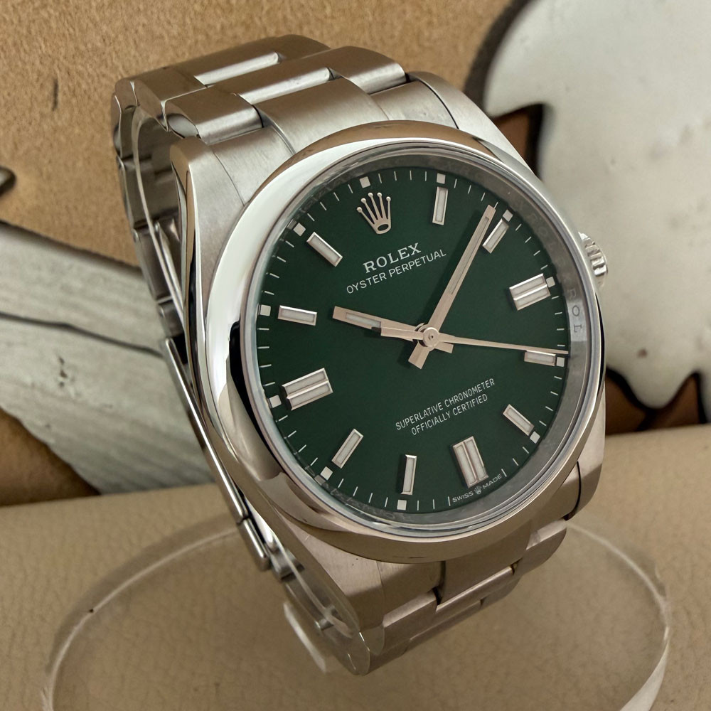 Rolex Oyster Perpetual 36mm Green 126000 3