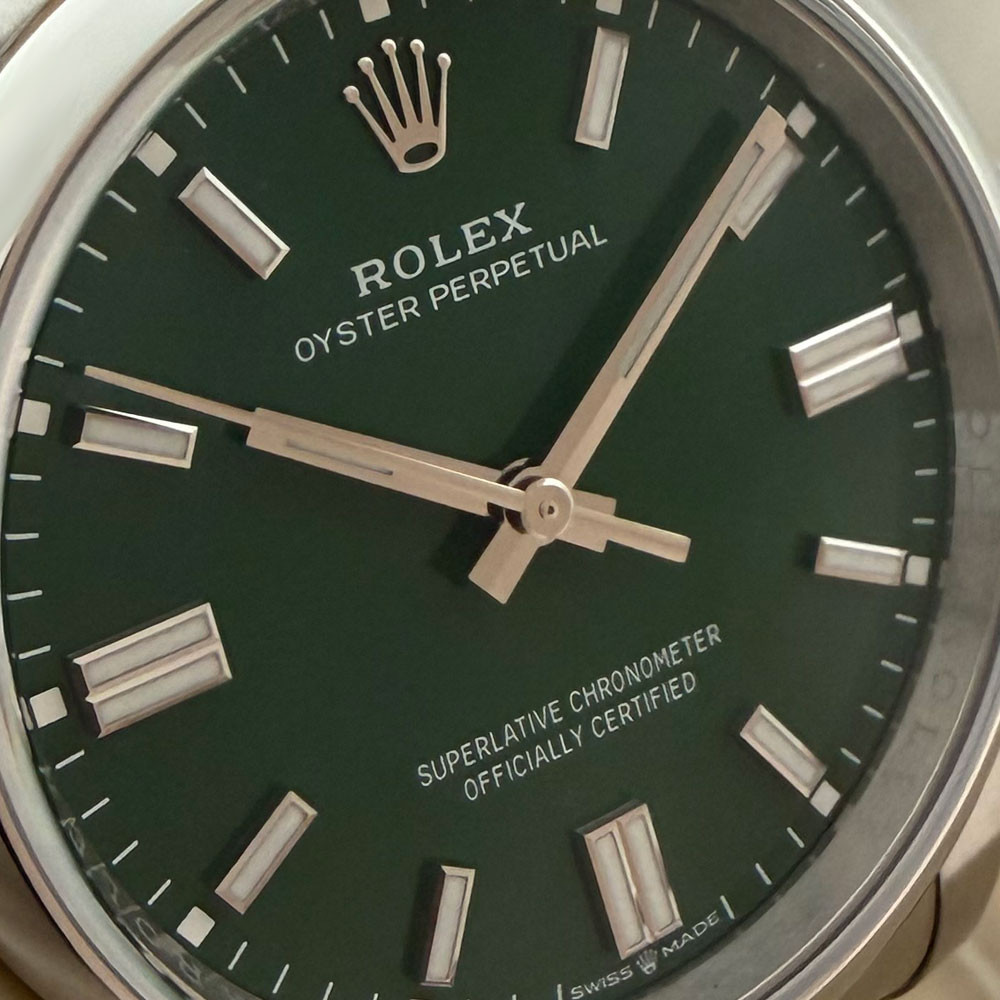 Rolex Oyster Perpetual 36mm Green 126000 6