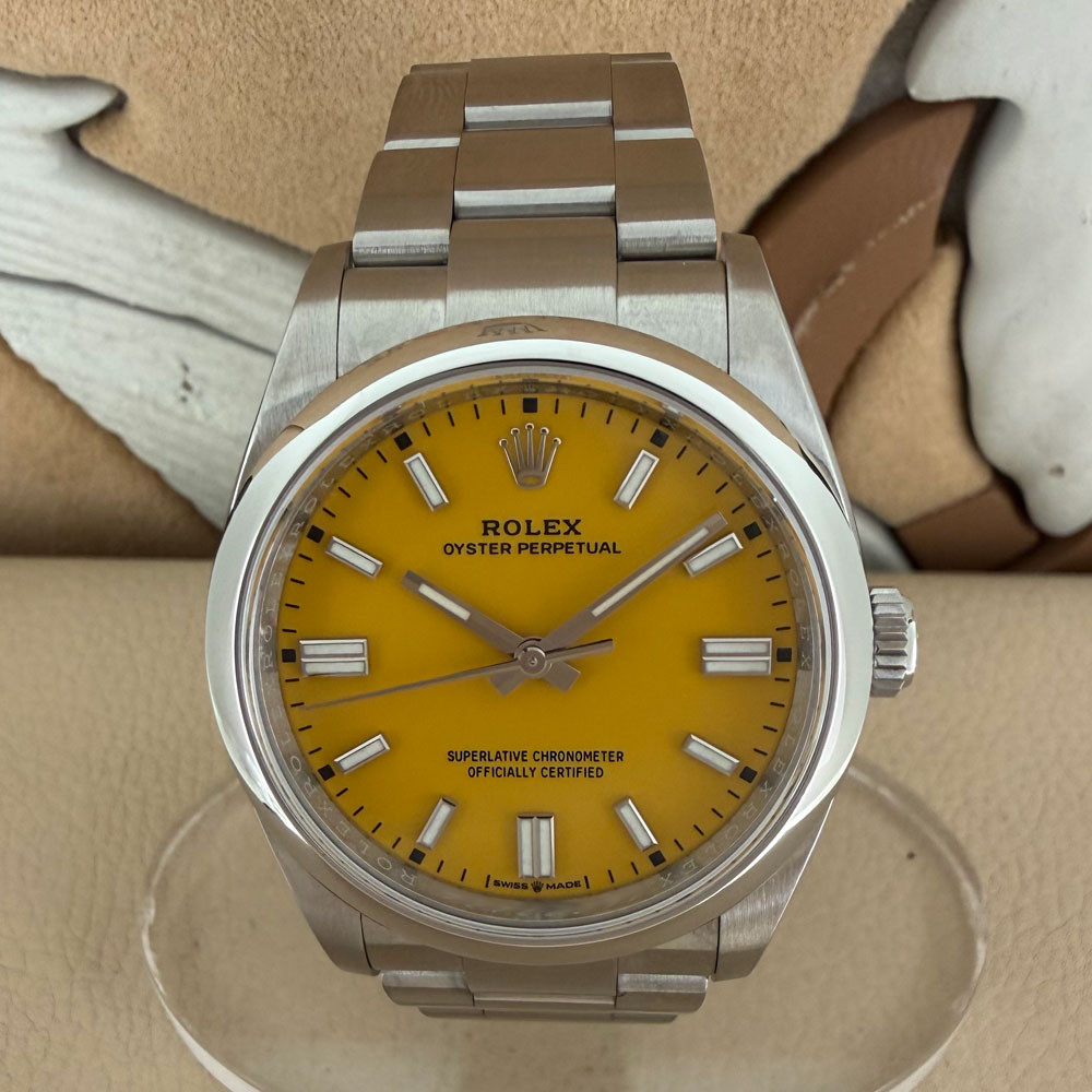 Rolex Oyster Perpetual 36mm Yellow 126000 0