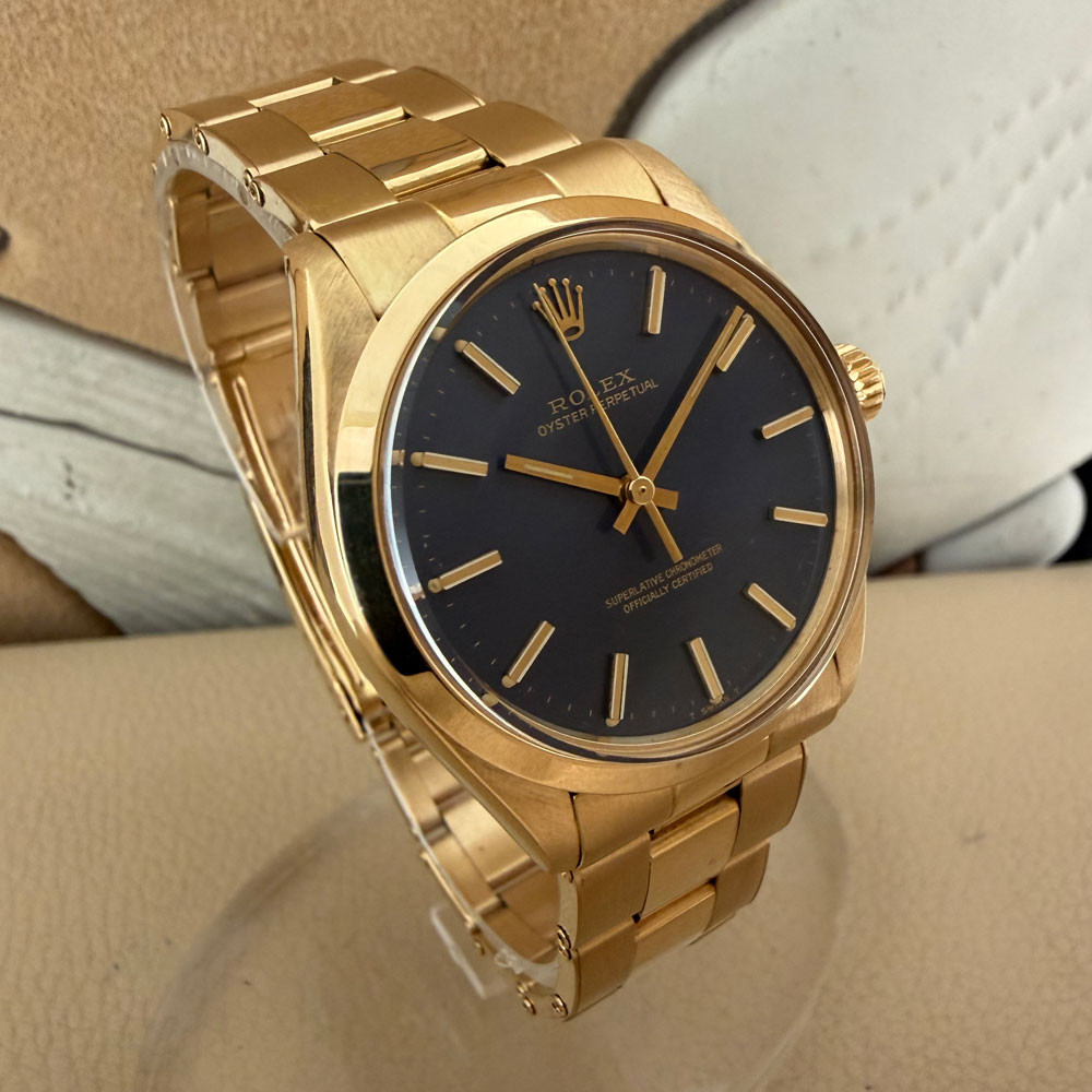 Rolex Oyster Perpetual Blue 1002 2