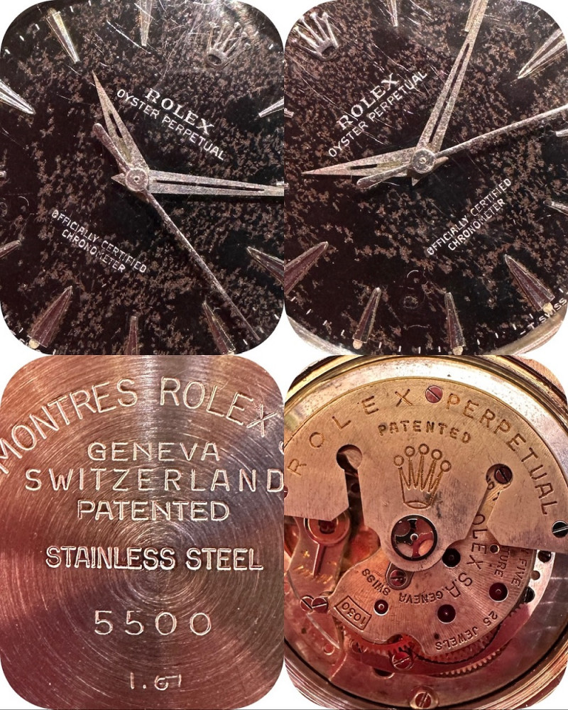 Rolex Oyster Perpetual Vintage 5500 1