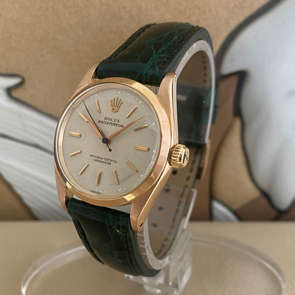 Rolex Oyster Perpetual Honeycomb Dial 6548 2