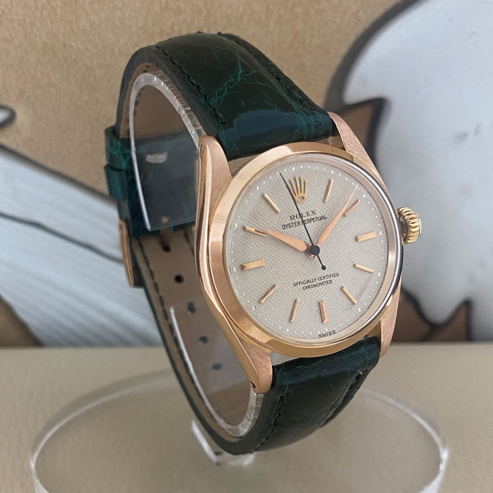 Rolex Oyster Perpetual Honeycomb Dial 6548 3