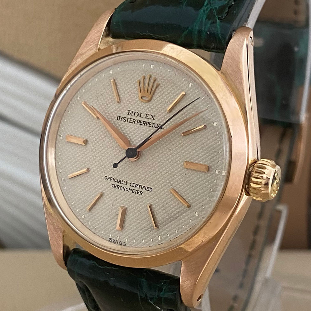 Rolex Oyster Perpetual Honeycomb Dial 6548 5