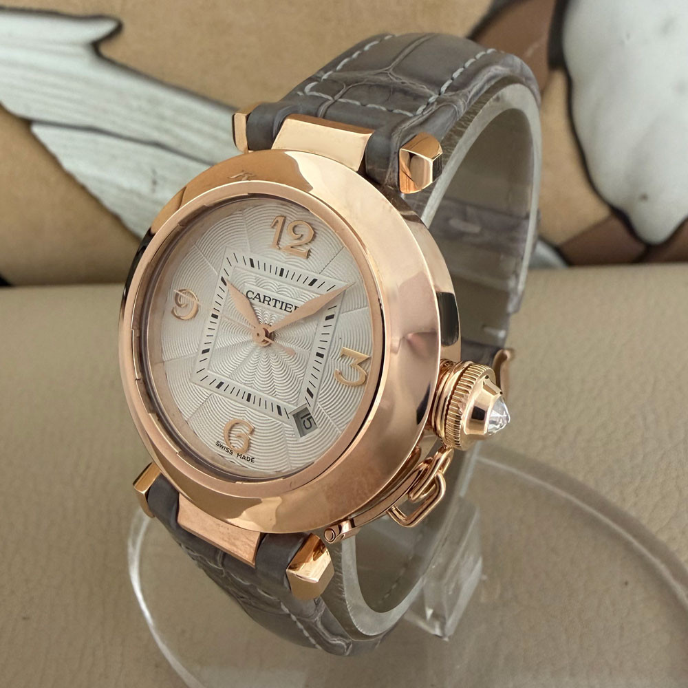 Cartier Pasha Grille Diamonds 2620 WJ116836 4
