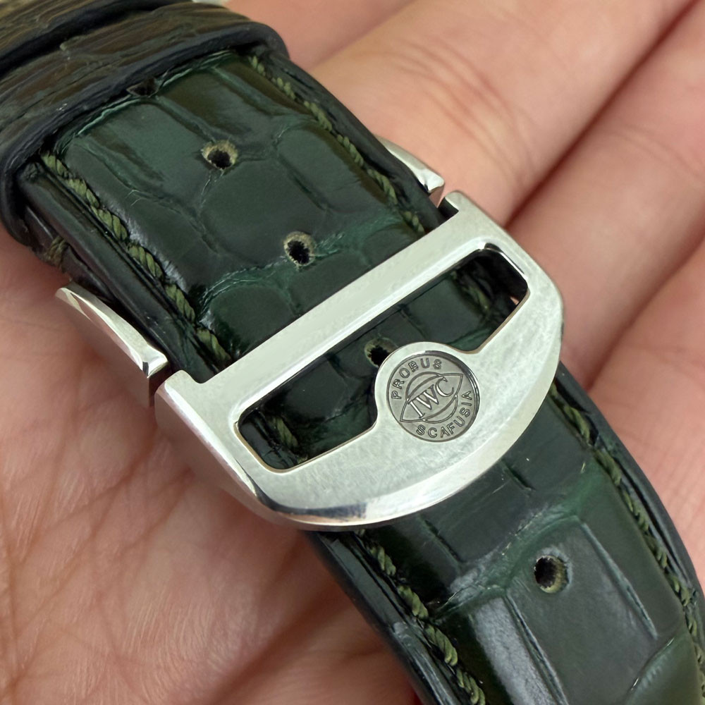 IWC Portugieser Chronograph Green Dial IW371615 10