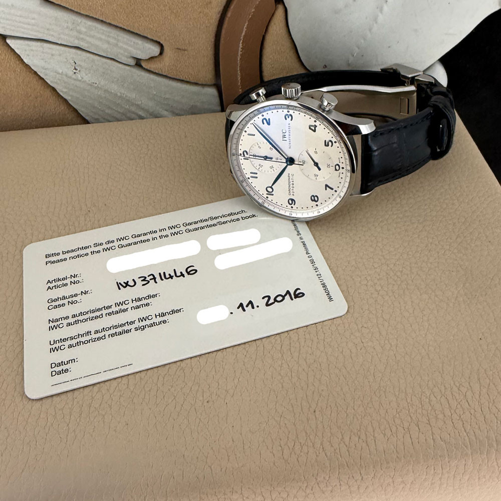 IWC Portuguese Chronograph IW371446 1