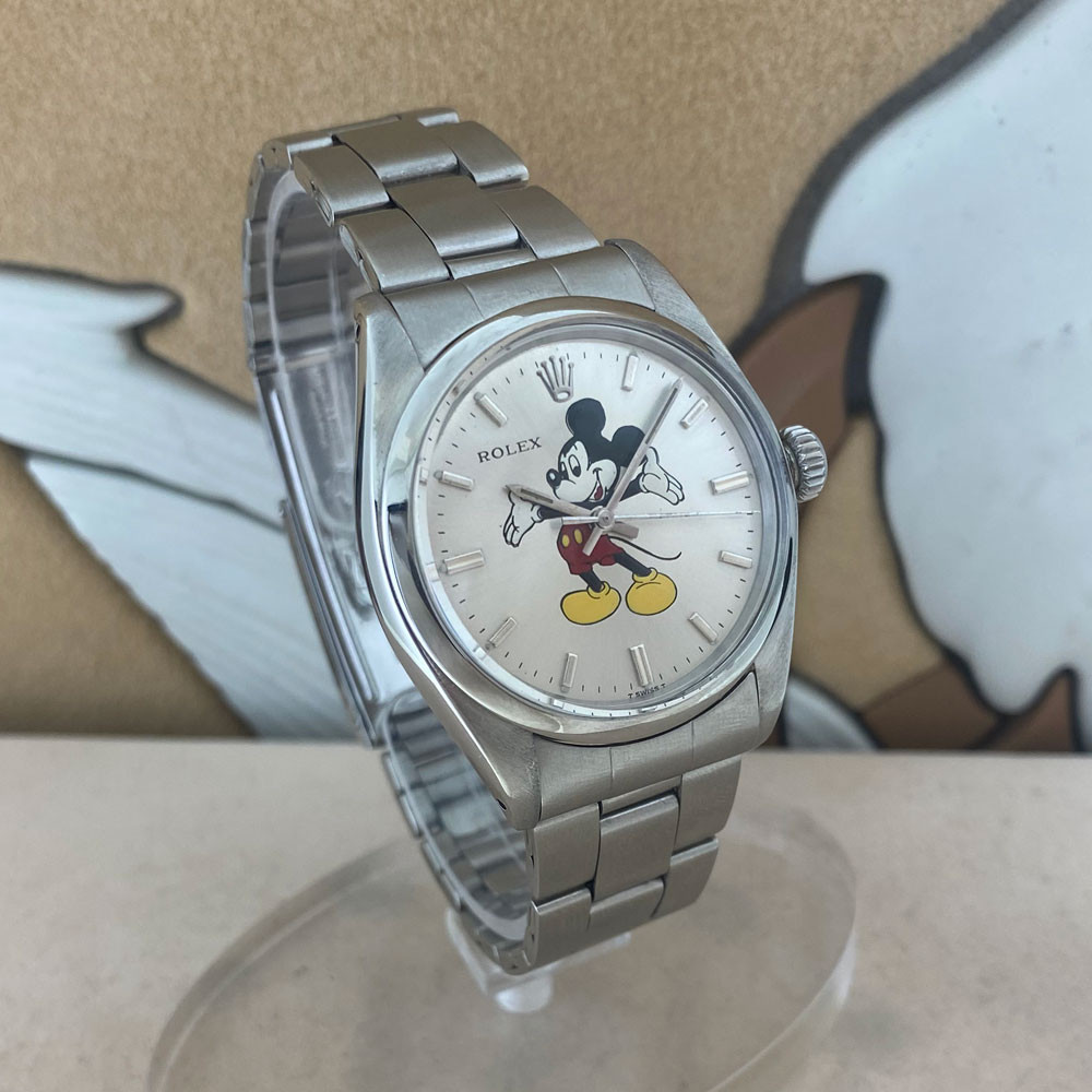 Rolex Precision Quadrante Custom Aftermarket Mickey Mouse Topolino 6426 2