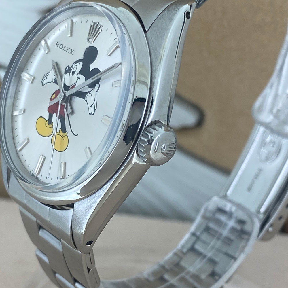 Rolex Precision Quadrante Custom Aftermarket Mickey Mouse Topolino 6426 3