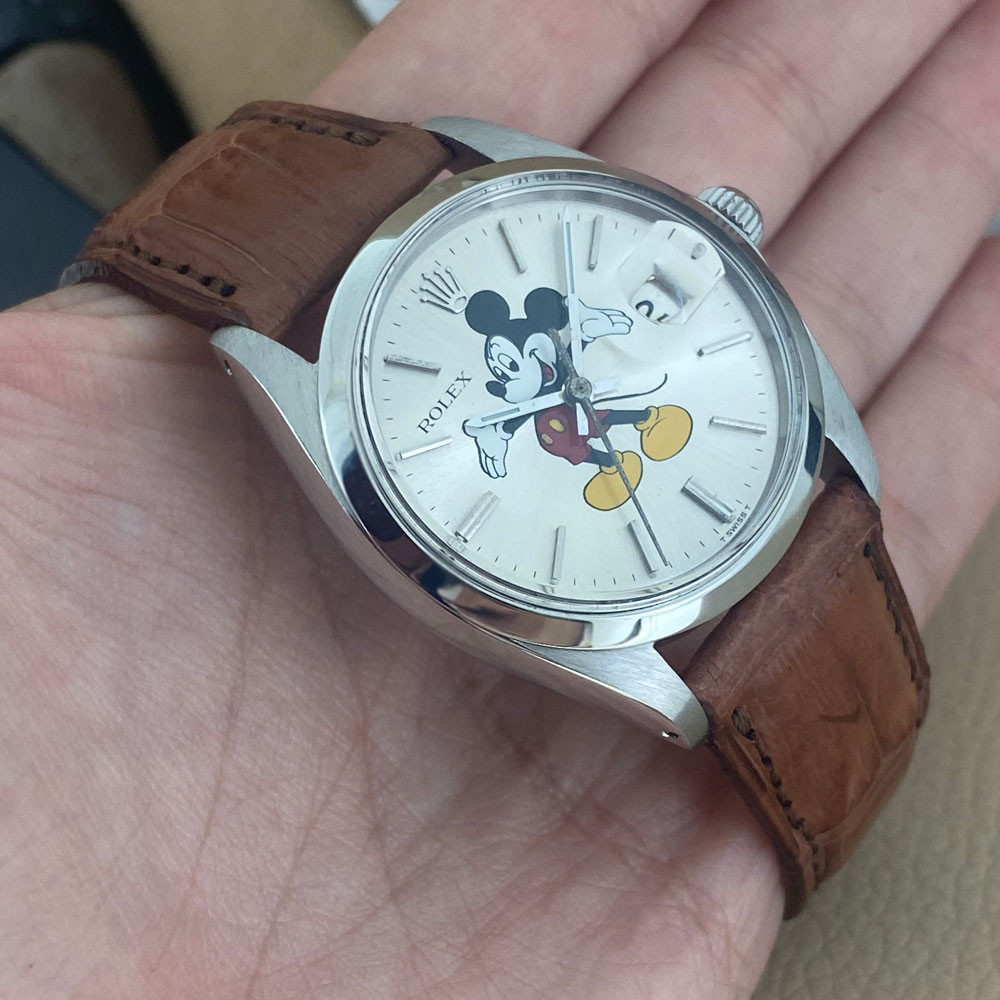 Rolex Precision Quadrante Mickey Mouse Topolino Aftermarket 6694 9