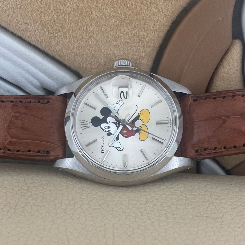 Rolex Precision Quadrante Mickey Mouse Topolino Aftermarket 6694 13