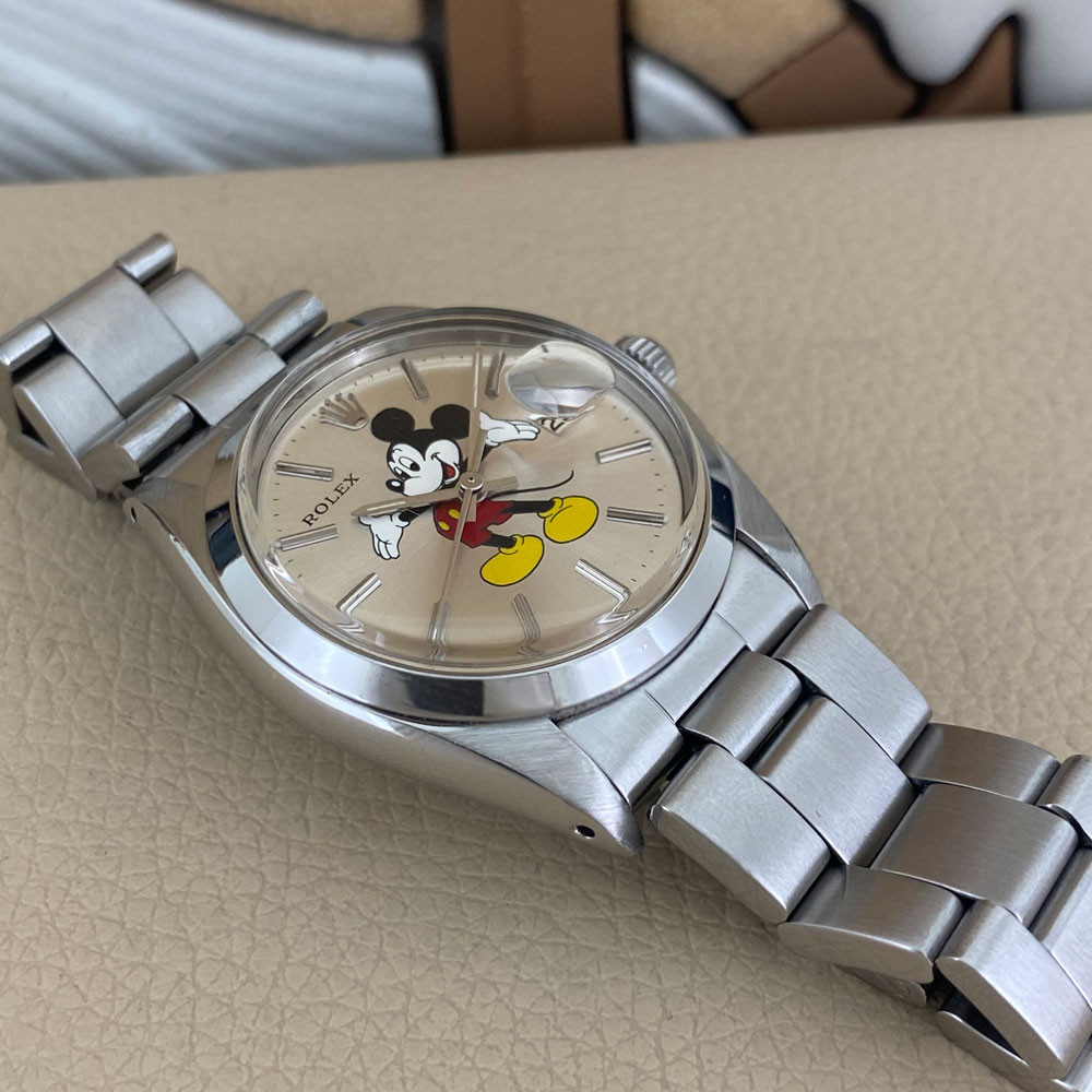 Rolex Precision Quadrante Mickey Mouse Topolino Aftermarket 6694 12