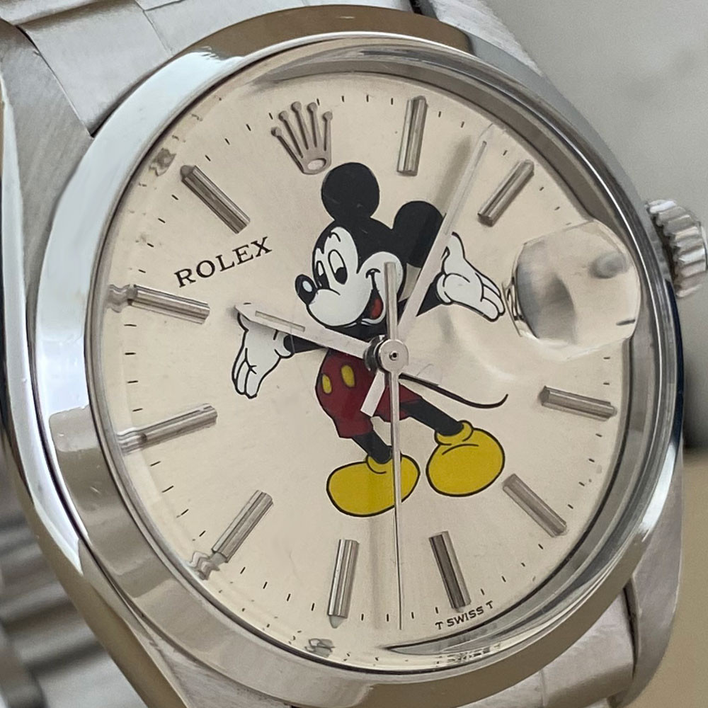 Rolex Precision Quadrante Mickey Mouse Topolino Aftermarket 6694 5