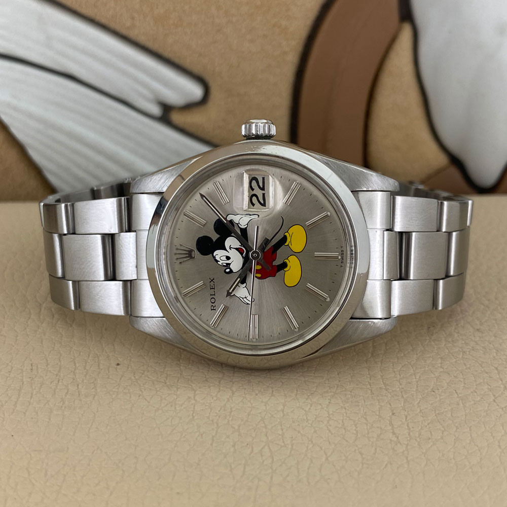 Rolex Precision Quadrante Mickey Mouse Topolino Aftermarket 6694 6