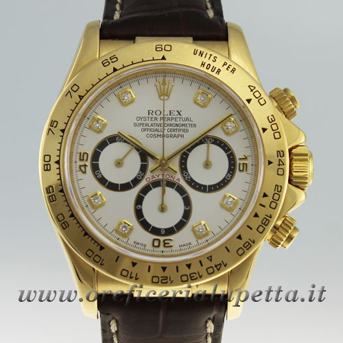 Rolex Daytona Quadrante con brillanti 16518