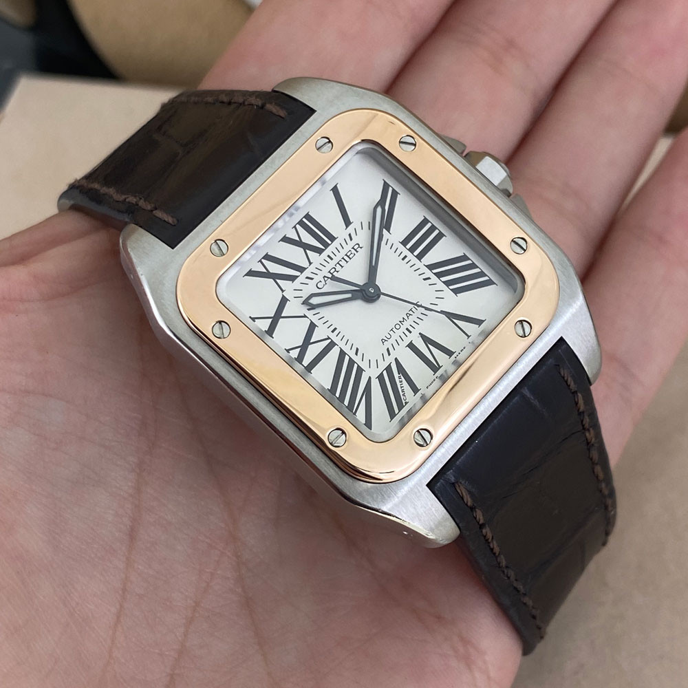 Cartier Santos 100 Medio 2878 W20107X7