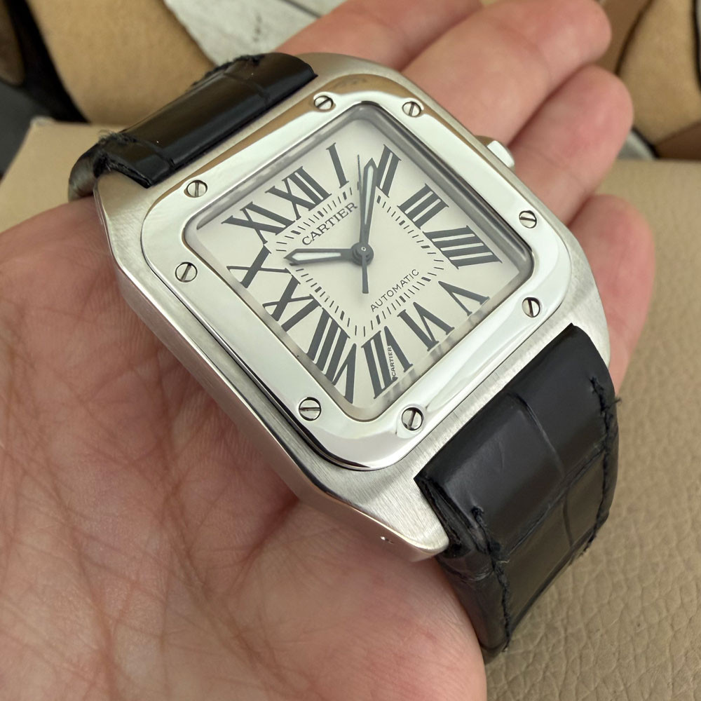 Cartier Santos 100 Medio 2878 9