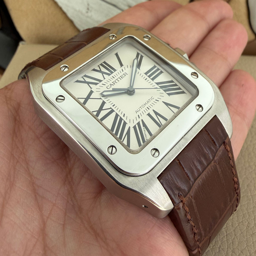 Cartier Santos 100 XL 2656 W20073X8 9