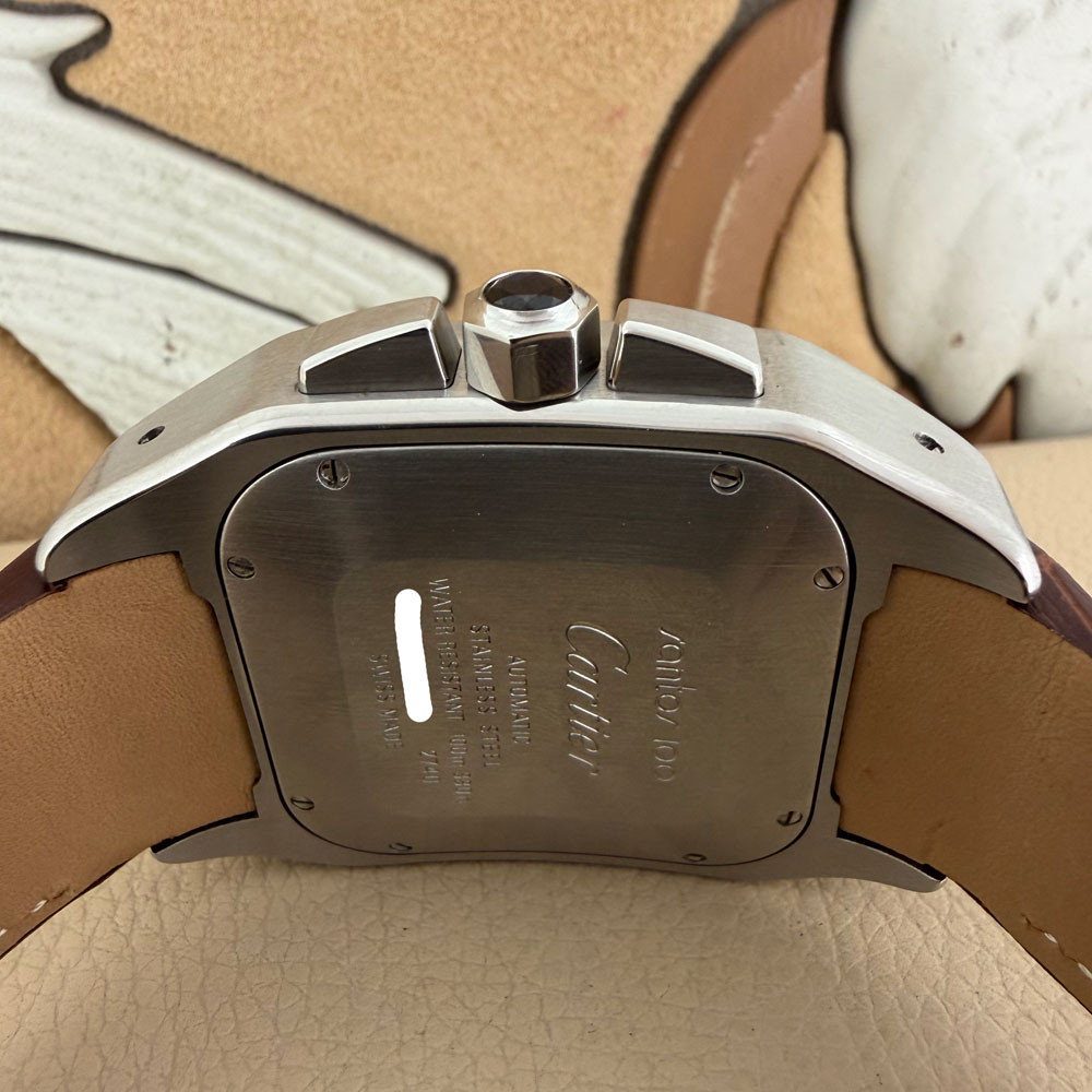 Cartier Santos 100 XL Chronograph 2740 W20090X8 8