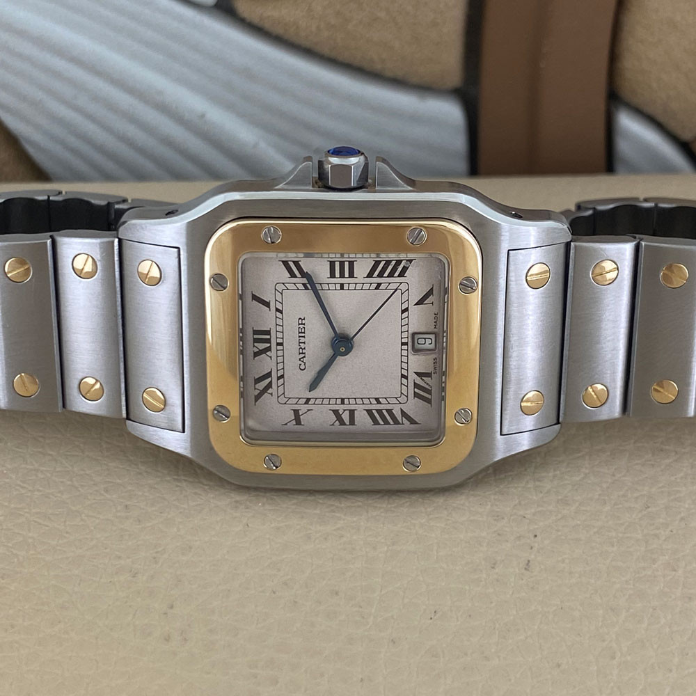 Cartier Santos Galbee Medio 187901