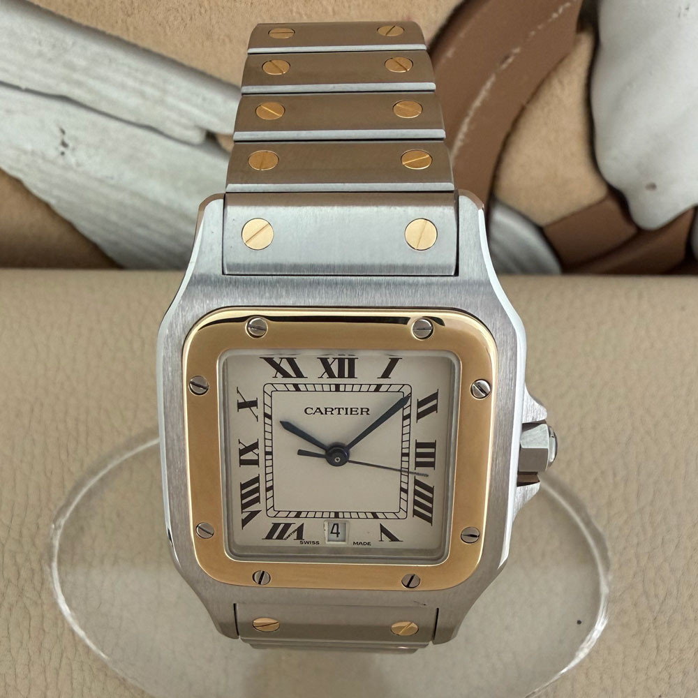 Cartier Santos Galbee Medio 187901 0