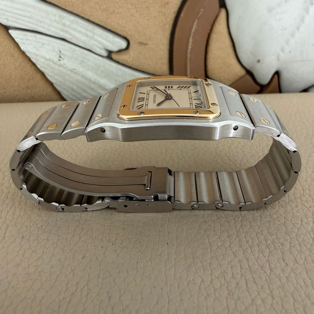 Cartier Santos Galbee Medio 187901 11