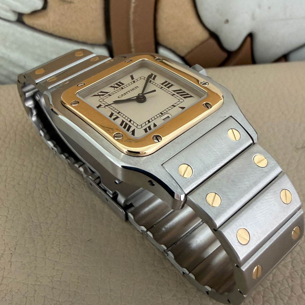 Cartier Santos Galbee Medio 187901 12