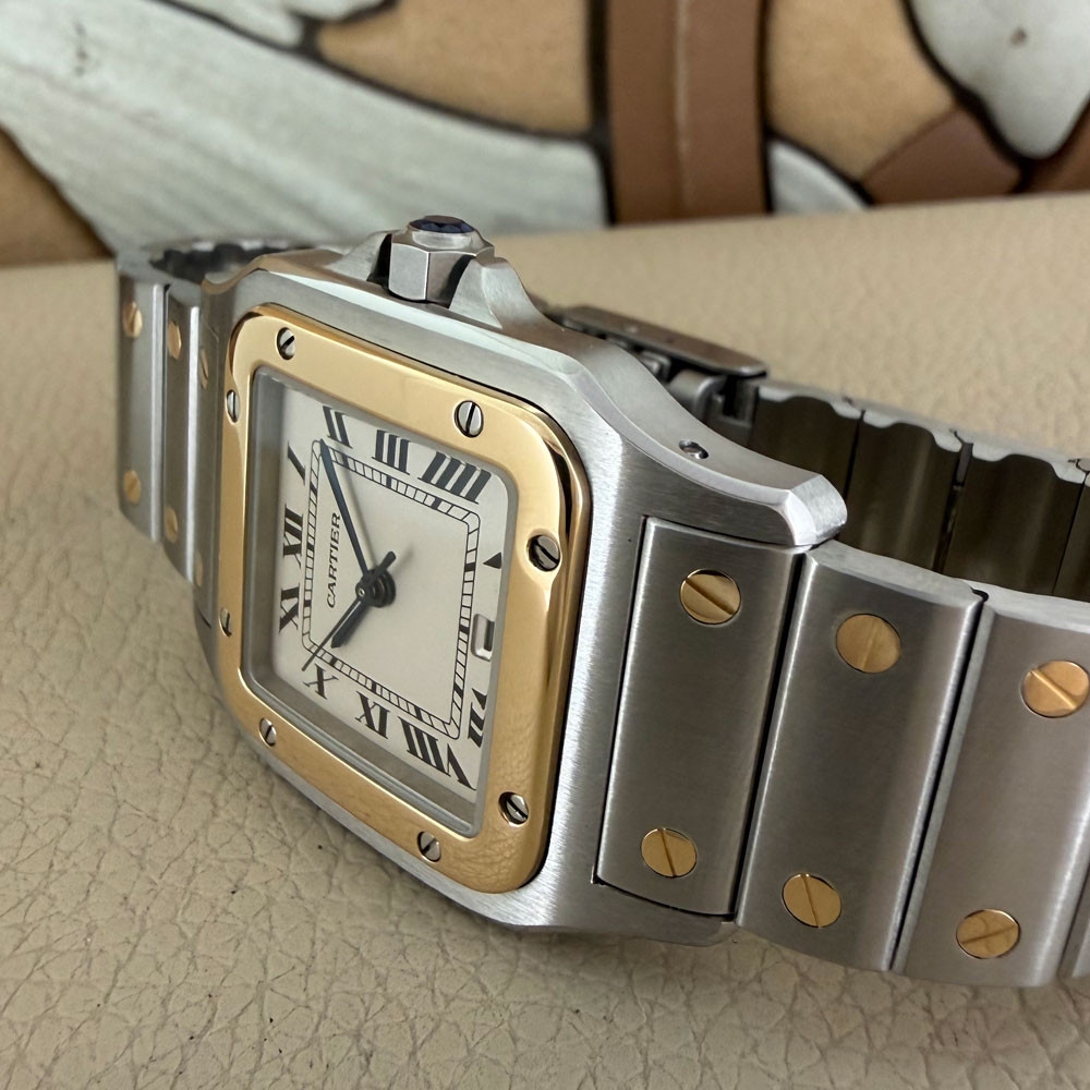 Cartier Santos Galbee Medio 187901 13