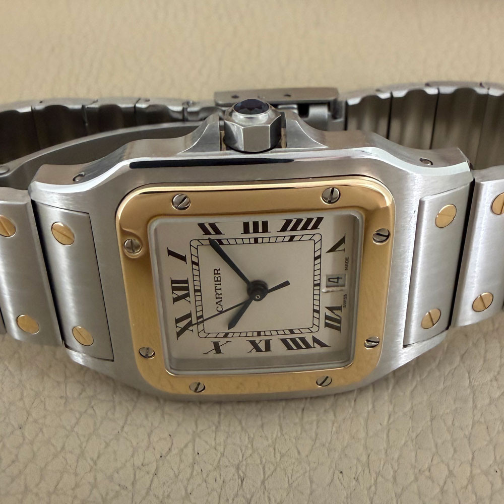 Cartier Santos Galbee Medio 187901 14